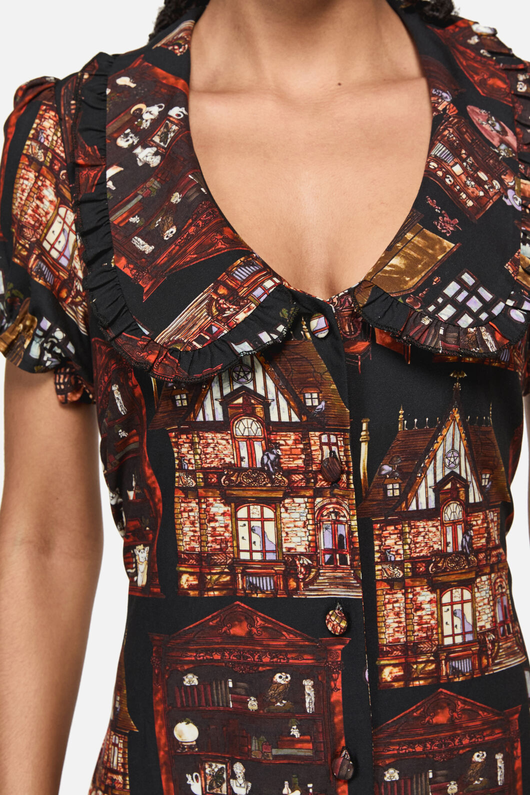 Black Friday - Covenstead A-Line Goth Dress - multi