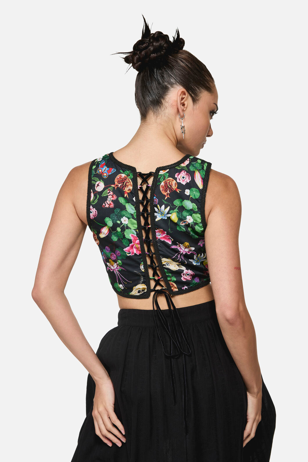 Dangerfield - See No Evil Print Corset - multi