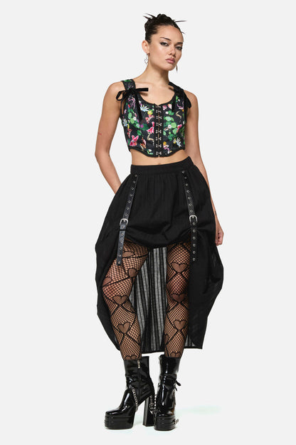 Dangerfield - See No Evil Print Corset - multi