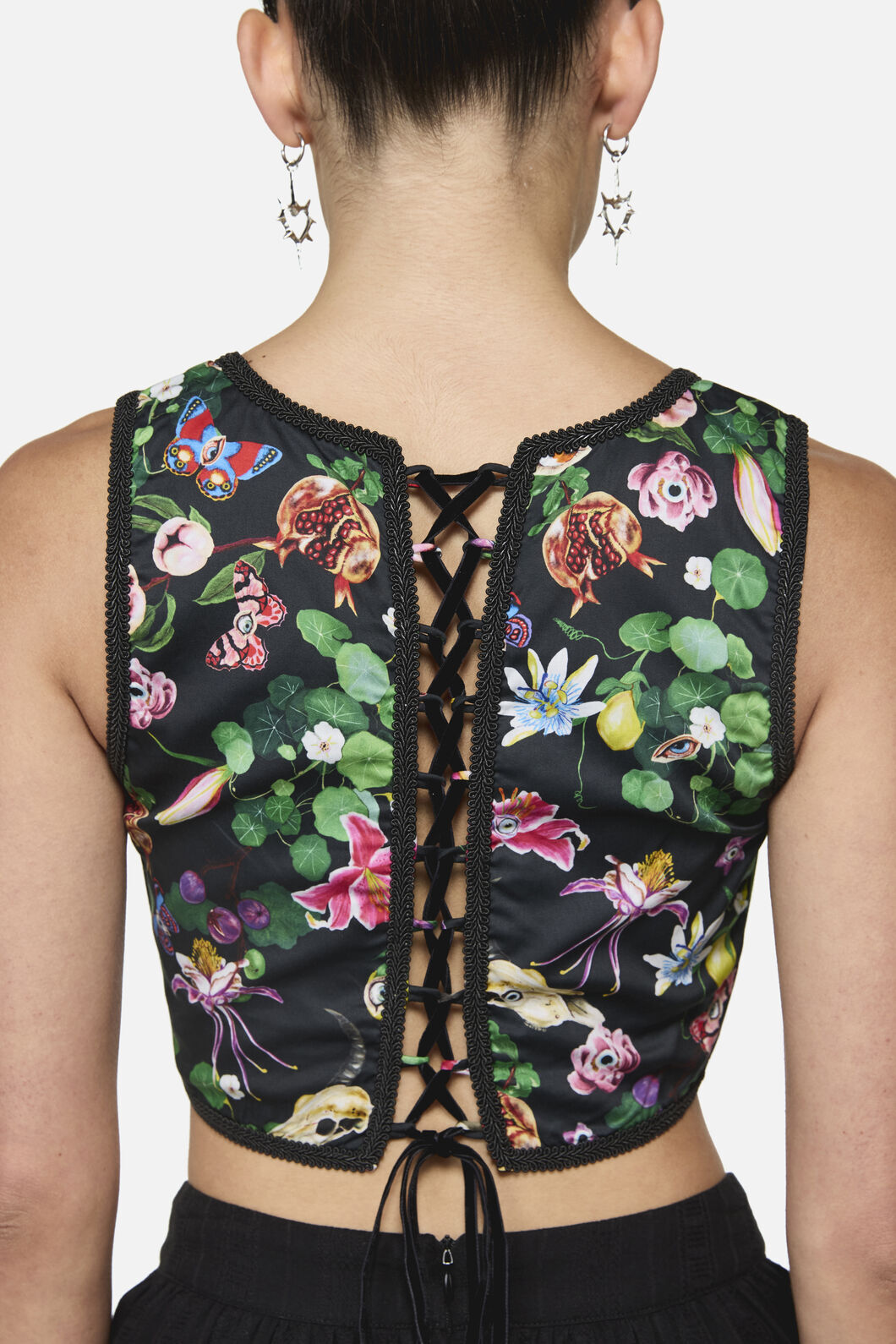 Dangerfield - See No Evil Print Corset - multi