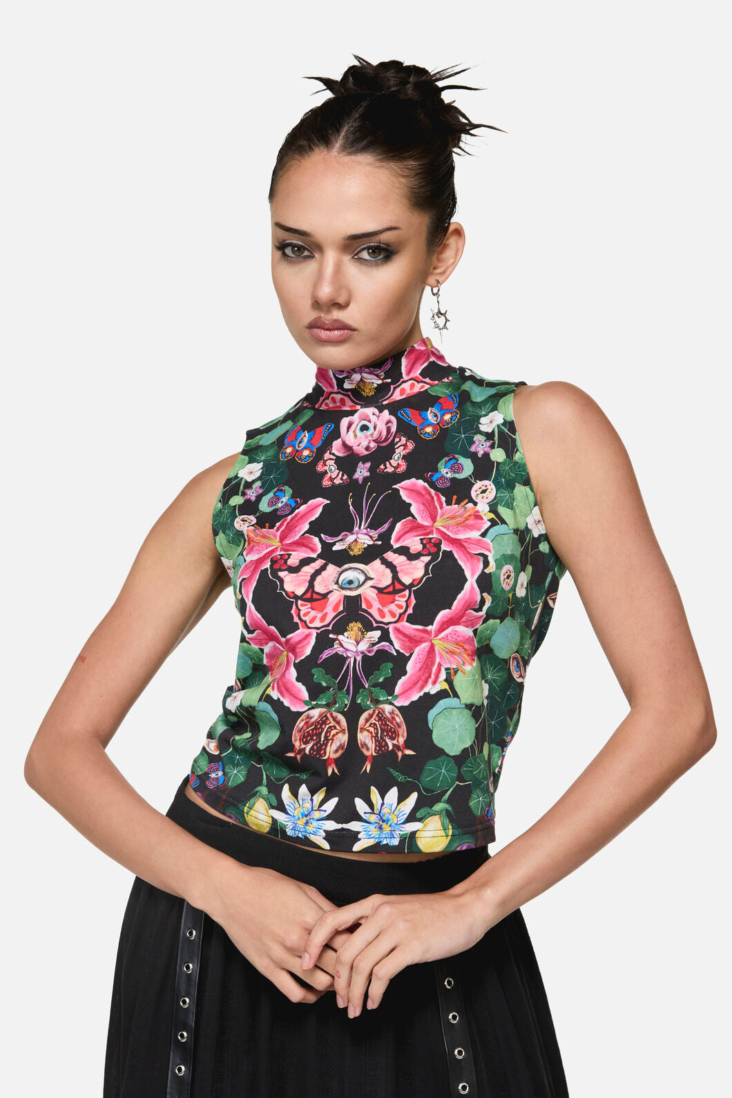 Black Friday - See No Evil Print Tank Top - multi