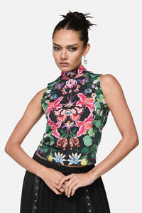 Black Friday - See No Evil Print Tank Top - multi