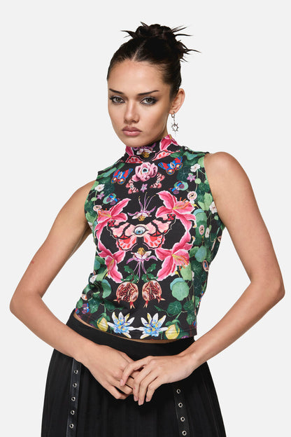 Black Friday - See No Evil Print Tank Top - multi