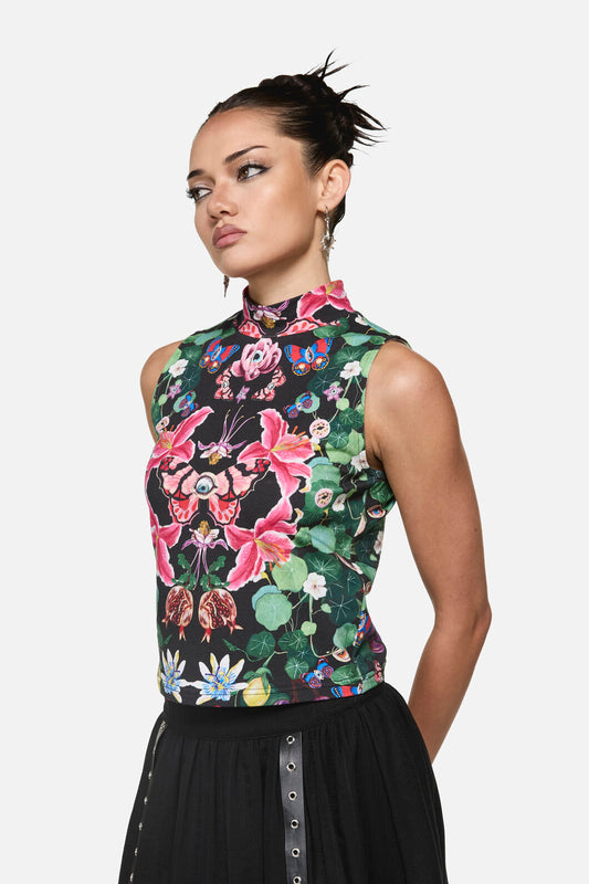 Black Friday - See No Evil Print Tank Top - multi