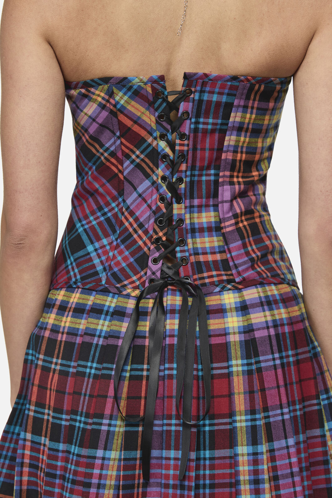 Black Friday - Nightminds Tartan Corset - multi