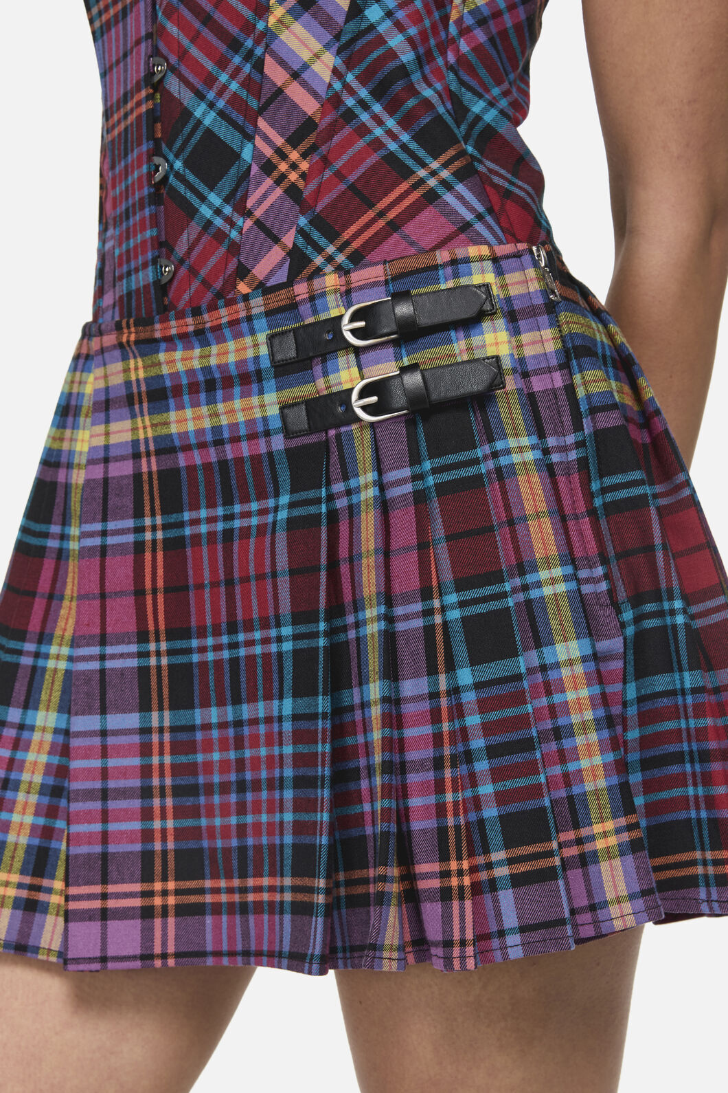 Black Friday - Nightminds Tartan Skort - multi