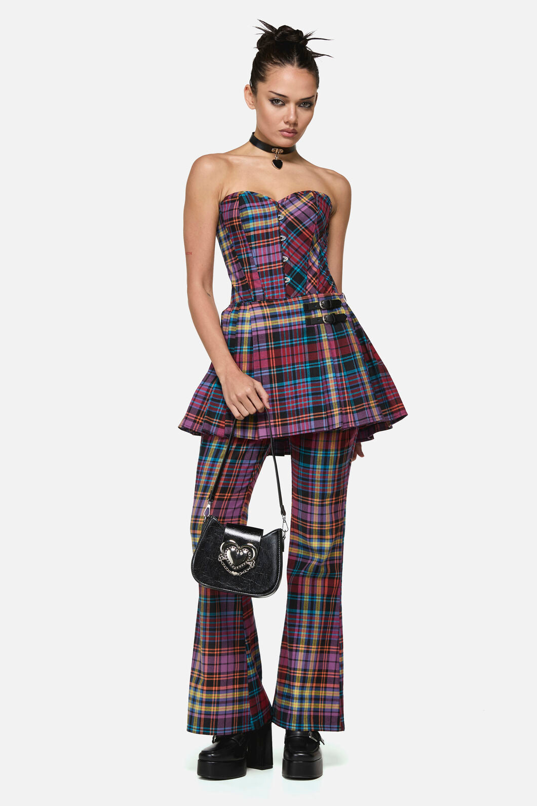 Black Friday - Nightminds Tartan Skort - multi