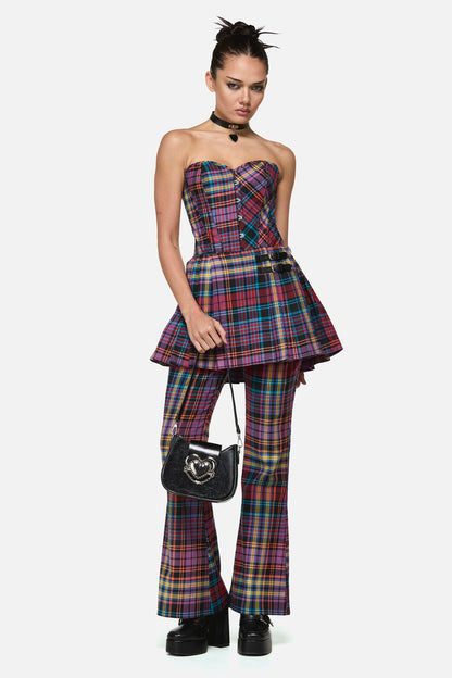 Black Friday - Nightminds Tartan Skort - multi