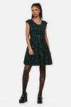 Black Friday - Spellbook Goth Print Dress - black