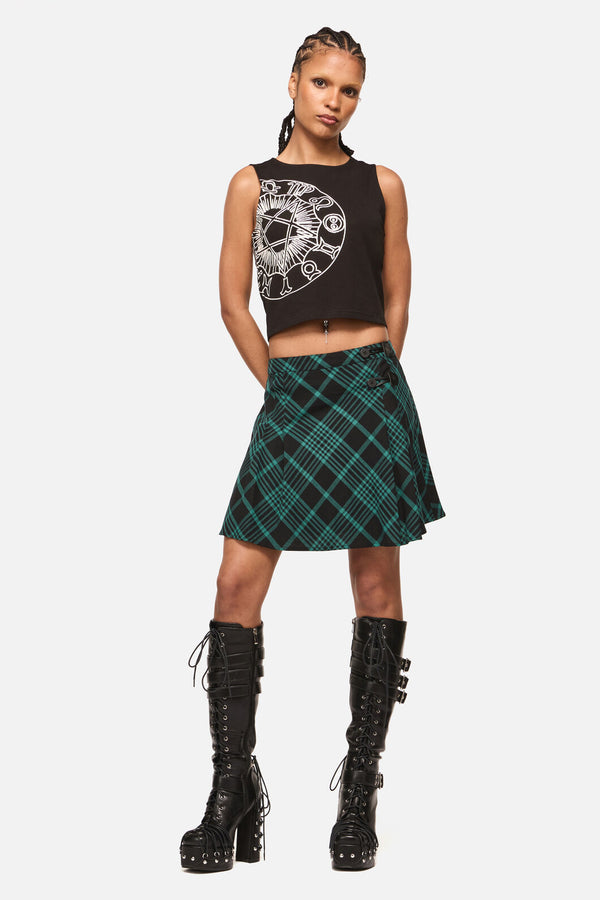 Black Friday - Conjuring Goth Print Tank Top - black