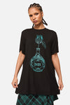 Black Friday - Spellbook Oversized Goth Tee - black