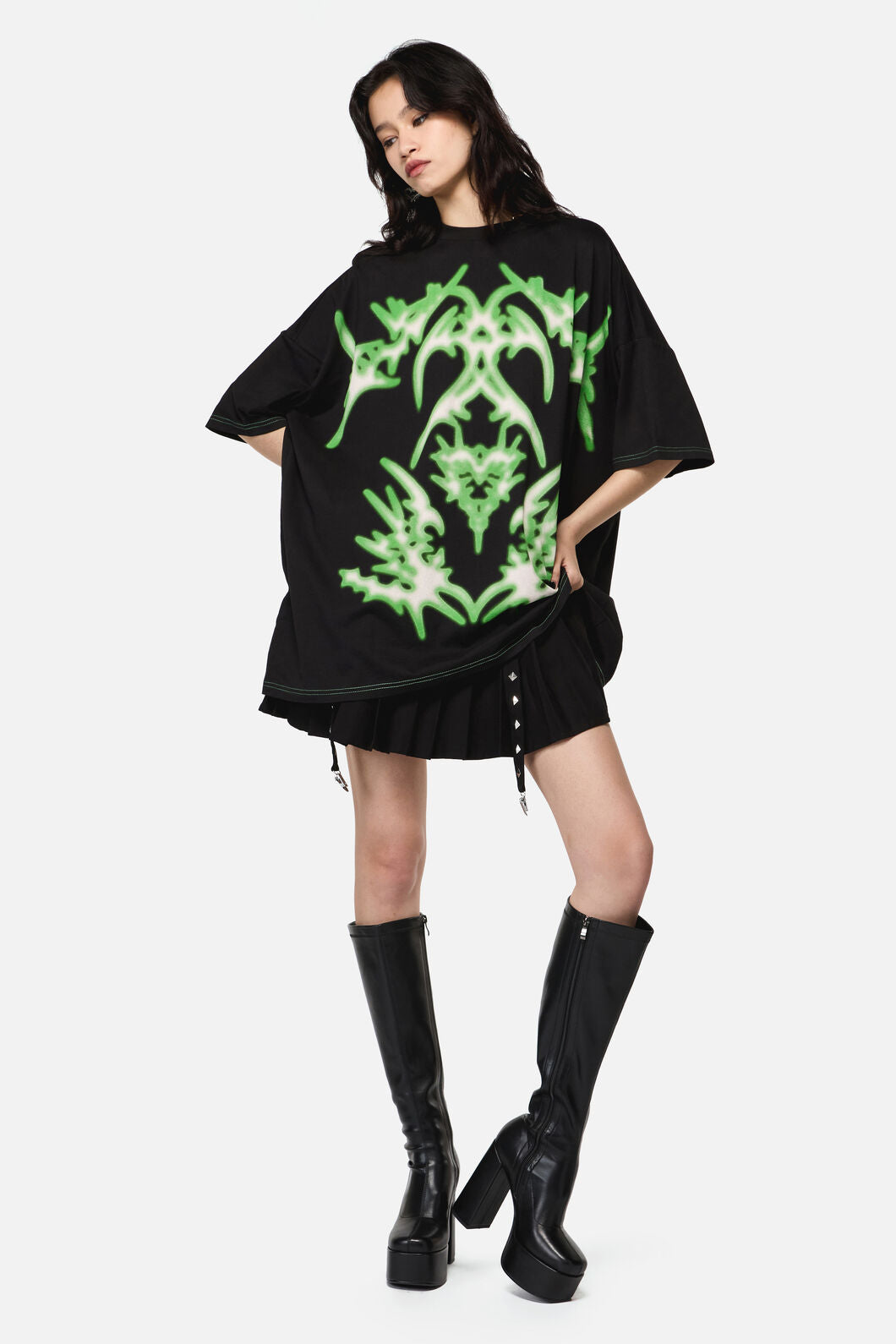 Black Friday - Hazardous Print OS Tee - black
