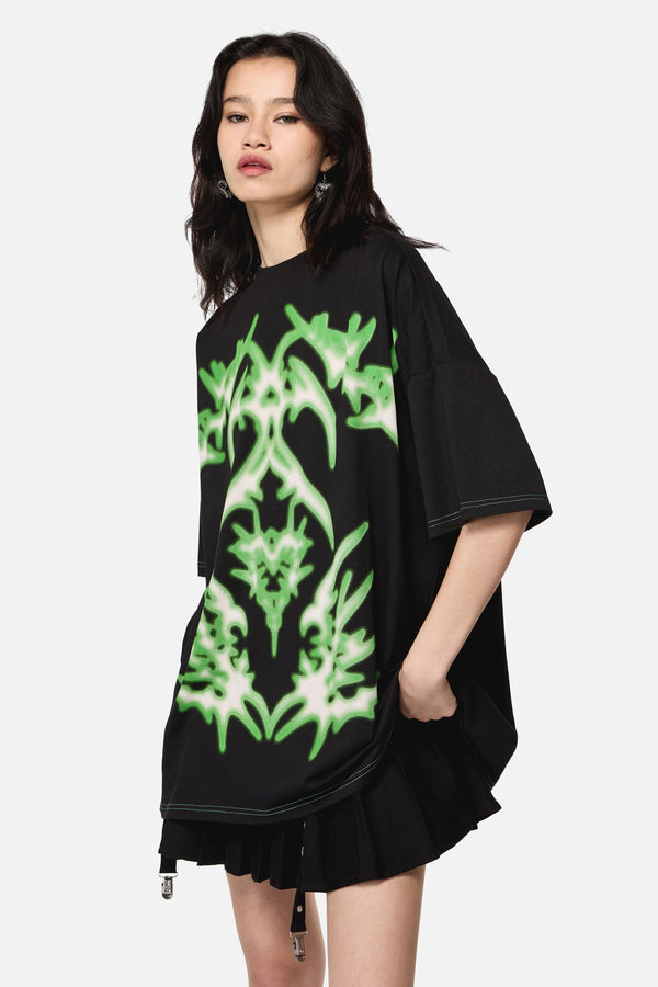 Black Friday - Hazardous Print OS Tee - black