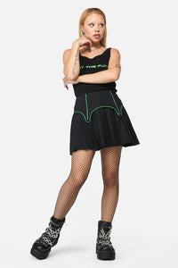 Black Friday - Wired Contrast Skort - black