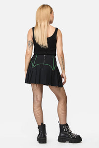 Black Friday - Wired Contrast Skort - black