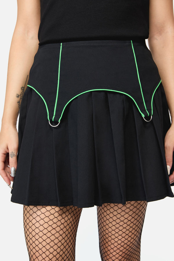 Black Friday - Wired Contrast Skort - black
