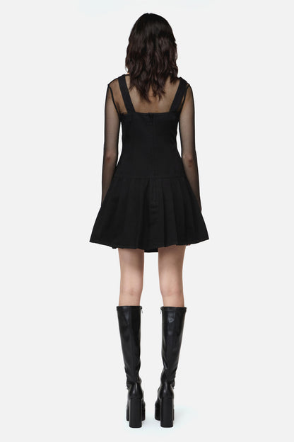 Black Friday - Hazardous Print Dress - black