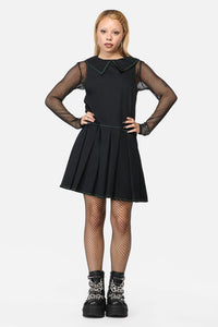 Black Friday - Wired Collar Sleeveless Dress - black