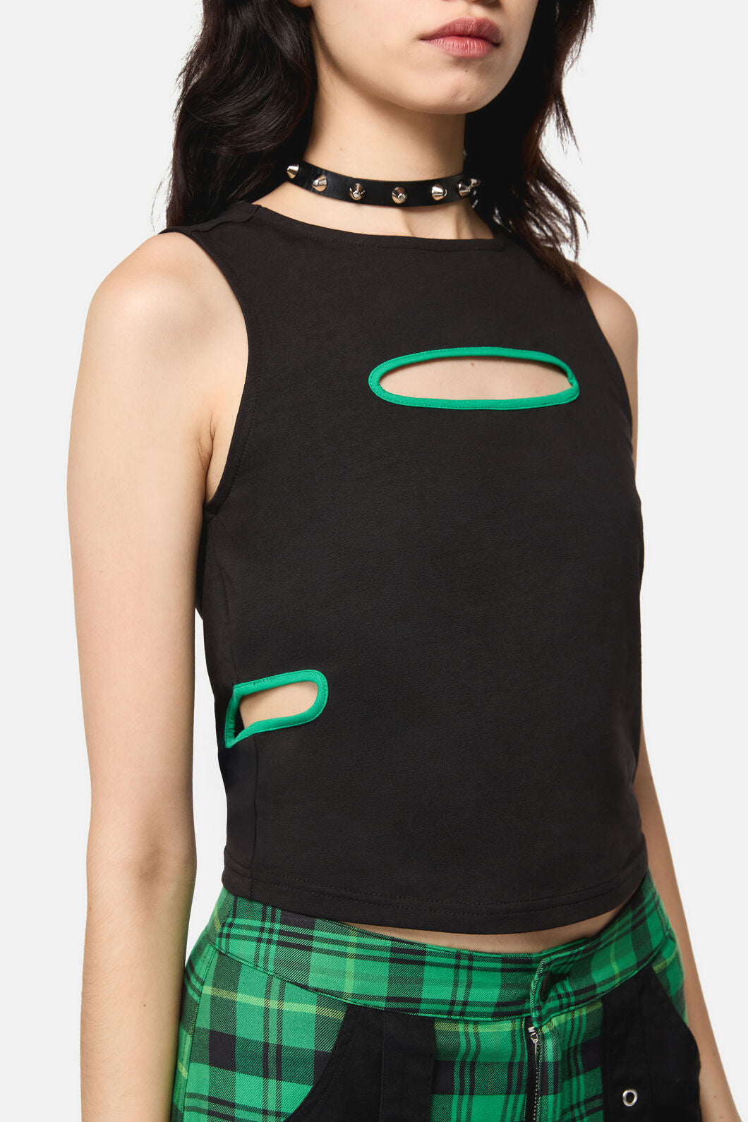 Black Friday - Wired Cut Out Tank - black