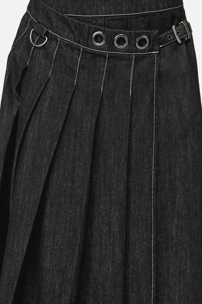 Black Friday - Rodent Grunge Maxi Skirt - black