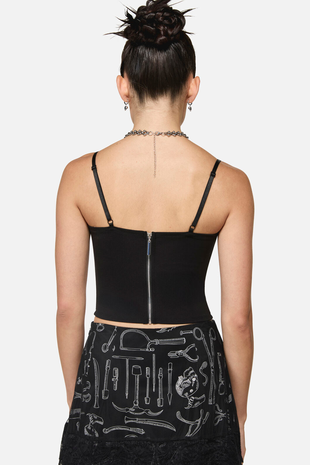 Black Friday - Snips Pu Goth Tank Top - black