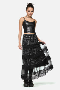 Black Friday - Snips Pu Goth Tank Top - black