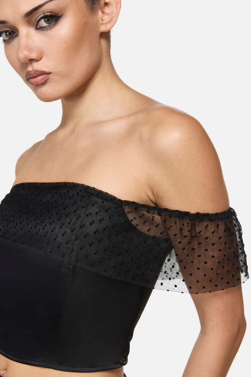 Black Friday - Esmeralda Formal Goth Top - black