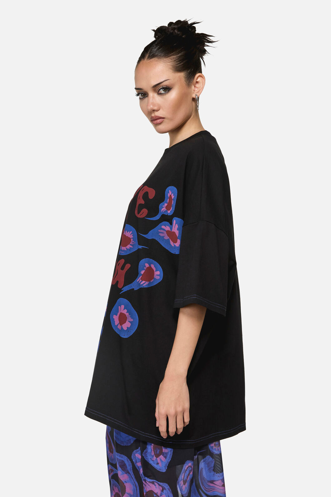 Black Friday - Eye'Ve Had Enough Oversize Tee - black
