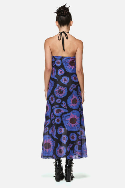 Black Friday - Unseen Patchwork Halter Dress - multi