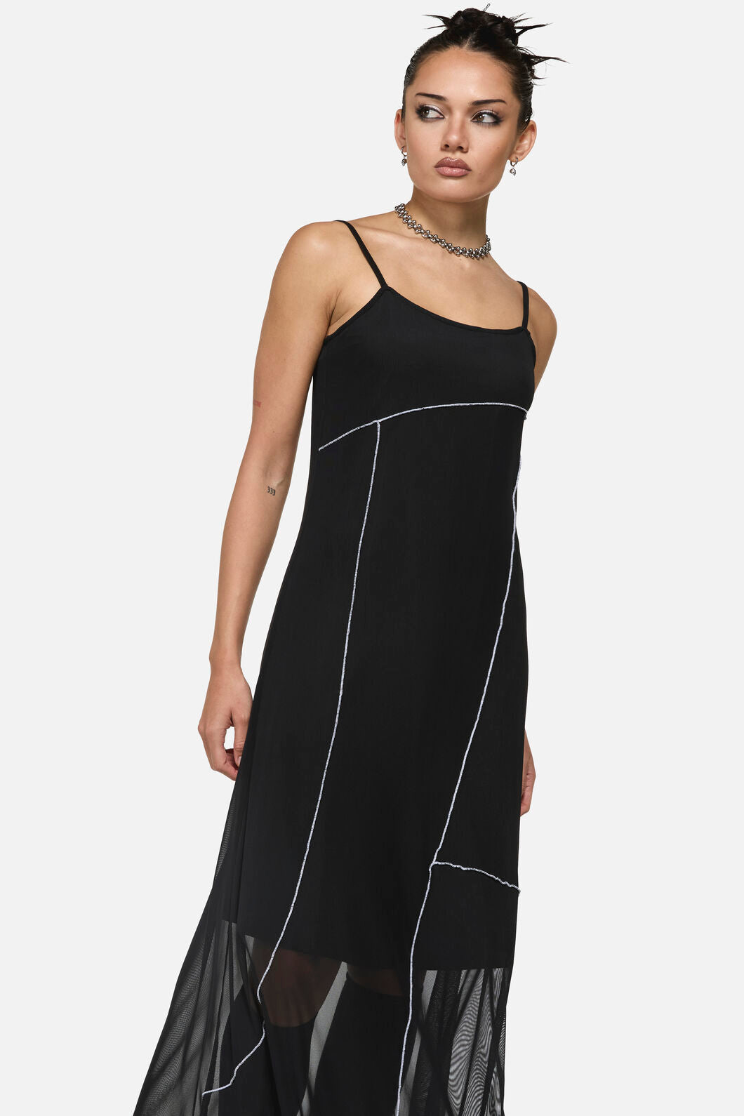 Black Friday - Curse Mesh Dress - black