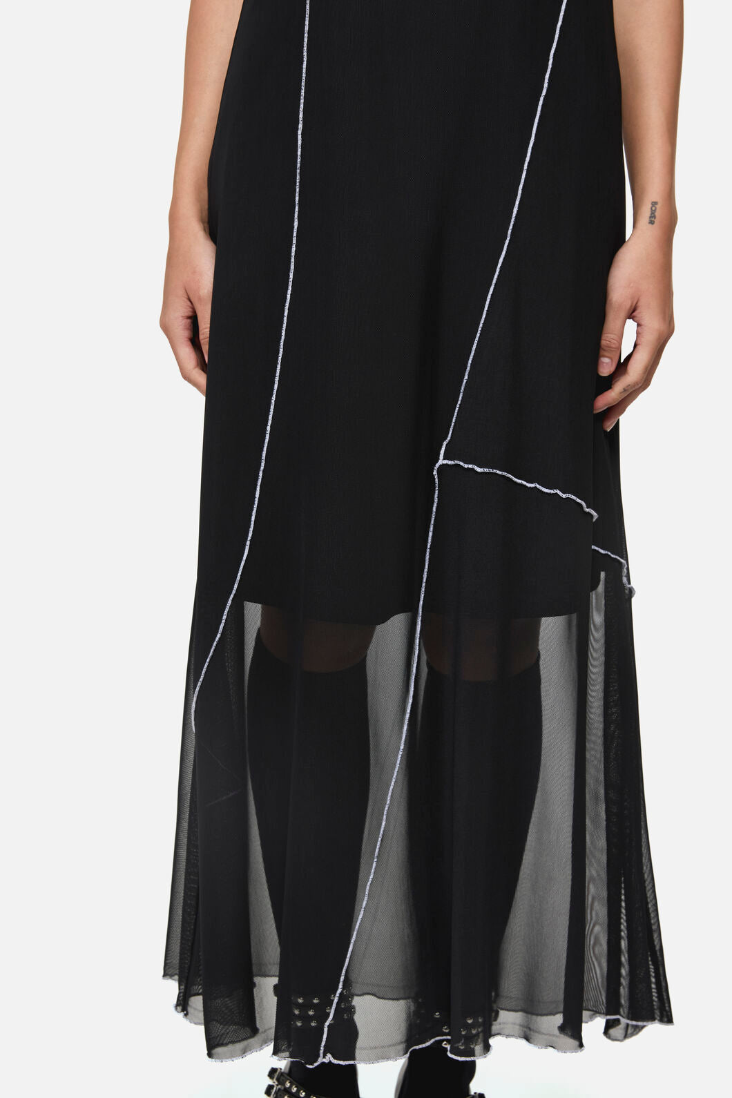 Black Friday - Curse Mesh Dress - black