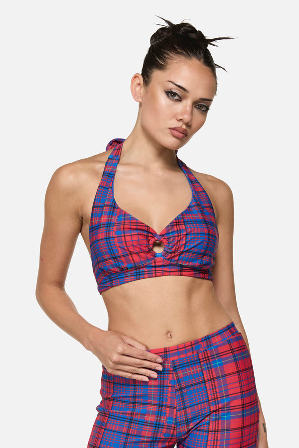 Black Friday - Envy Tartan Swim Top - multi