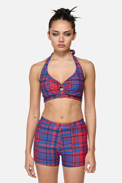 Black Friday - Envy Tartan Swim Bottoms - multi