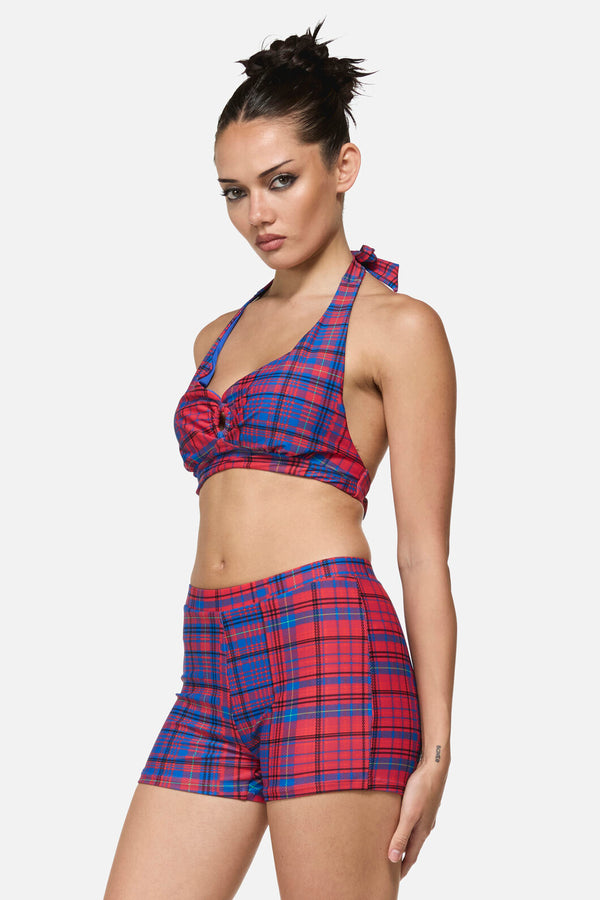 Black Friday - Envy Tartan Swim Bottoms - multi