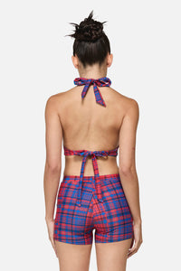 Black Friday - Envy Tartan Swim Bottoms - multi