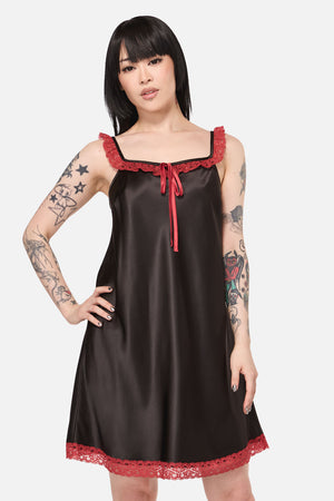 Black Friday - Tabitha Goth Babydoll Dress - black