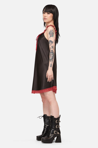 Black Friday - Tabitha Goth Babydoll Dress - black