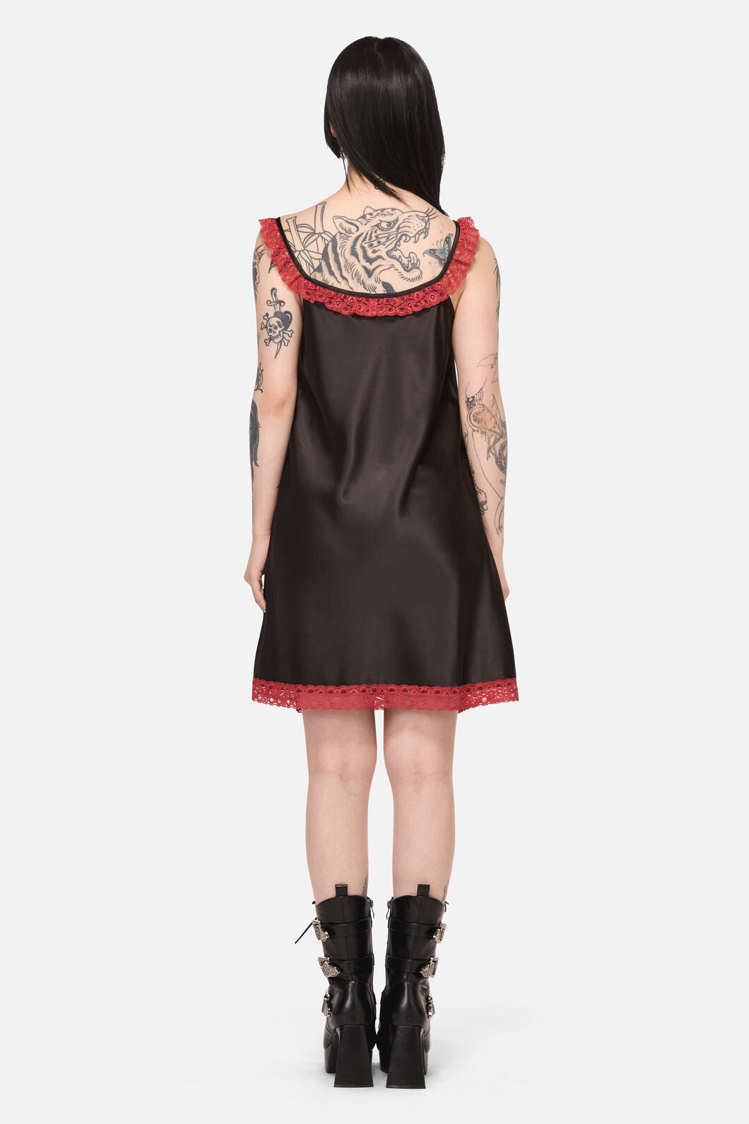 Black Friday - Tabitha Goth Babydoll Dress - black