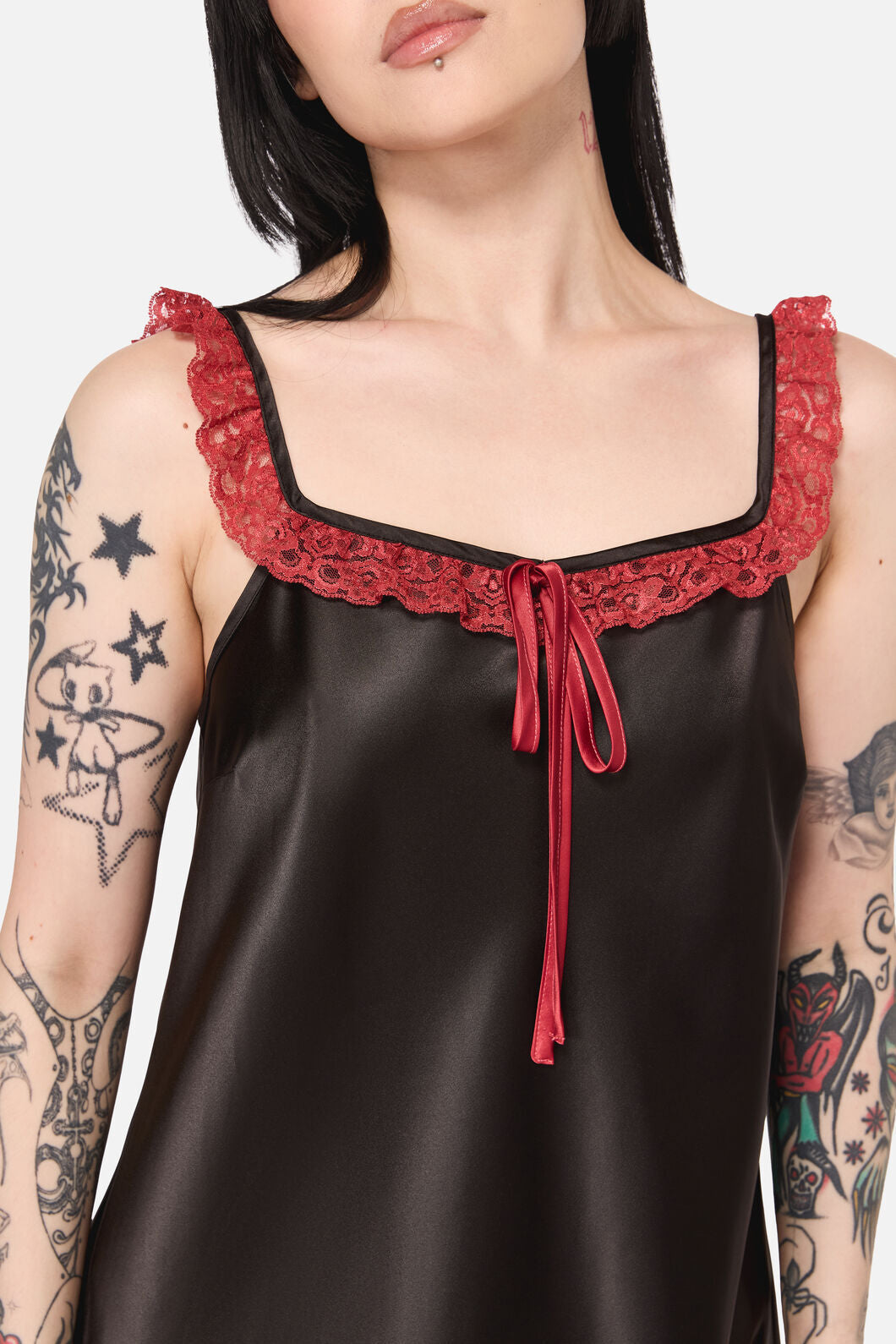 Black Friday - Tabitha Goth Babydoll Dress - black