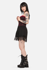 Black Friday - Tabitha Goth Bloomer Short - black