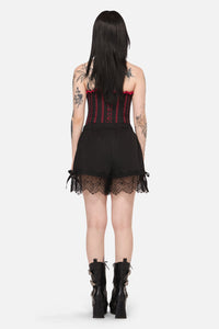 Black Friday - Tabitha Goth Bloomer Short - black