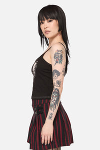 Black Friday - Tabitha Goth Tank Top - black