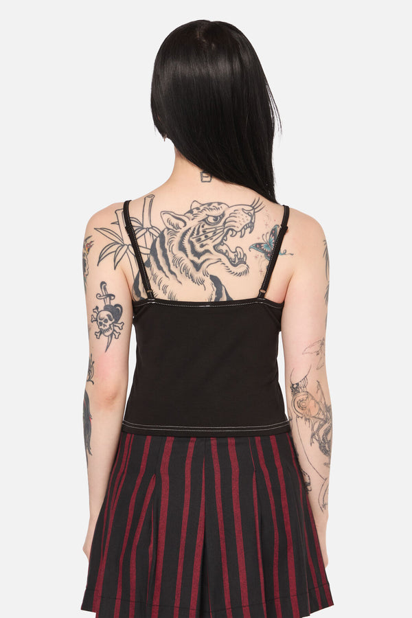 Black Friday - Tabitha Goth Tank Top - black