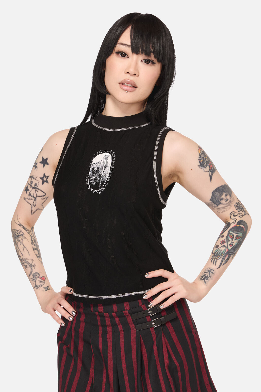 Black Friday - Disturbing Goth Tank Top - black