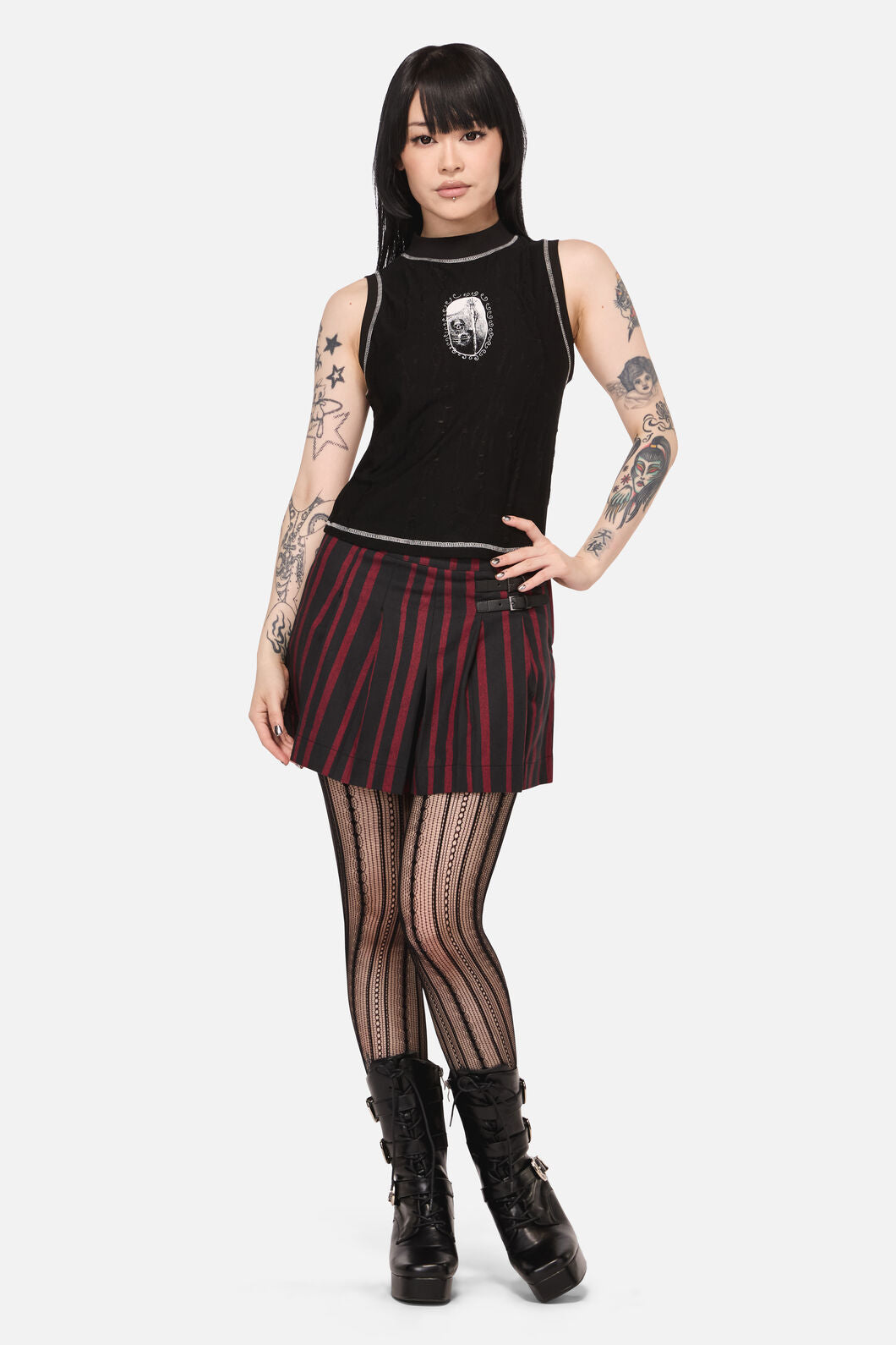 Black Friday - Disturbing Goth Tank Top - black