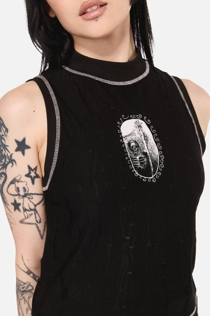 Black Friday - Disturbing Goth Tank Top - black