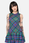Black Friday - Diablo Goth Tartan Tank Top - multi