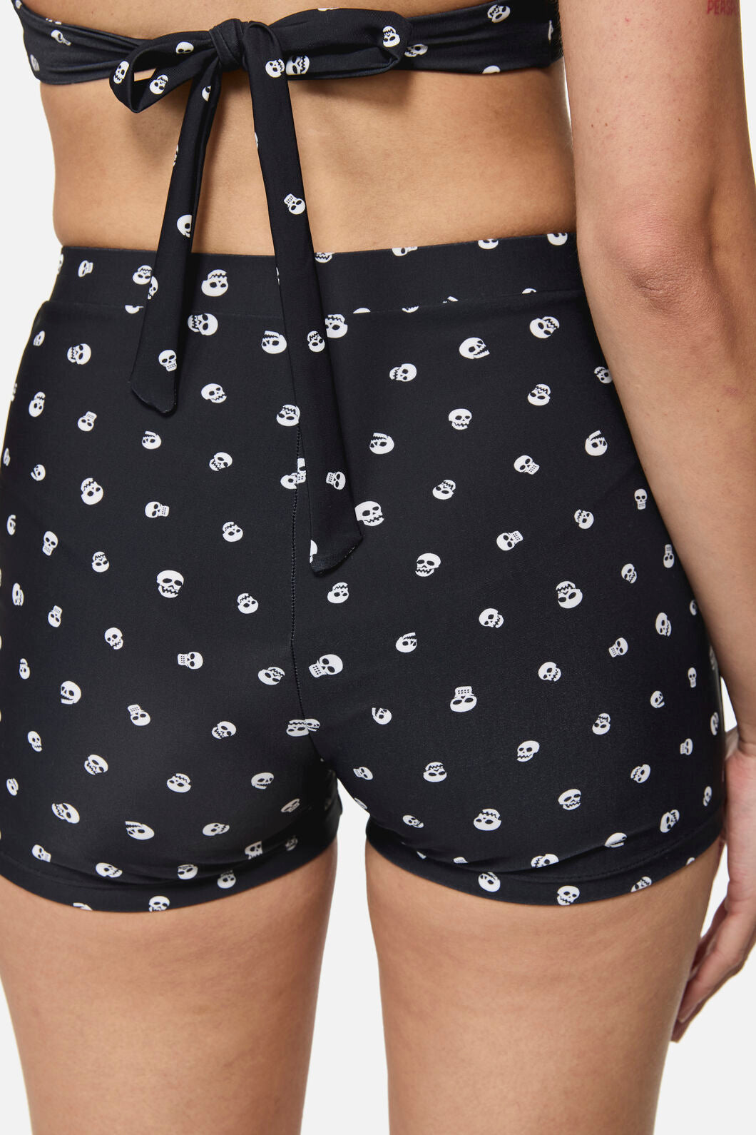 Black Friday - Skull Polka Dot Bikini Bottom - multi