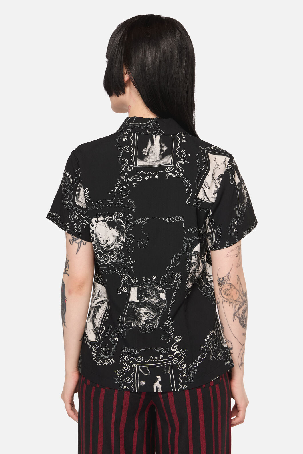 Black Friday - Holy Thursday Repeat Blouse - black