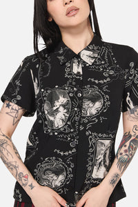 Black Friday - Holy Thursday Repeat Blouse - black